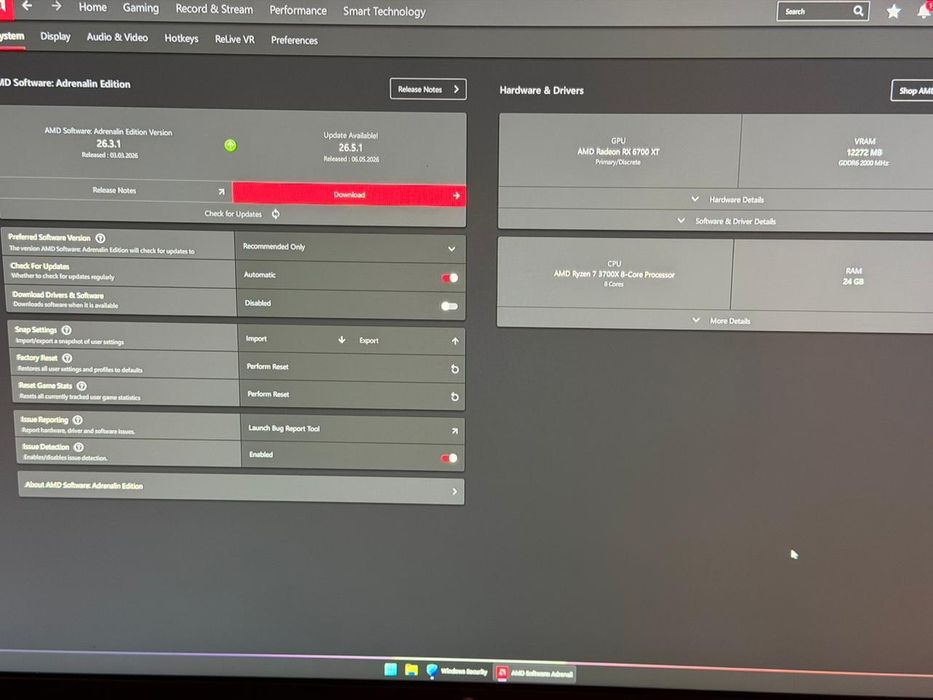 ПК Ryzen 7 + RX 6700 XT + Монітор 27GL850 2K LG NANO IPS 144 Гц