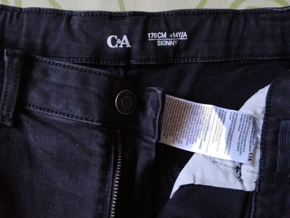 2 jeans C&A Straight e Skinny T14A rapaz