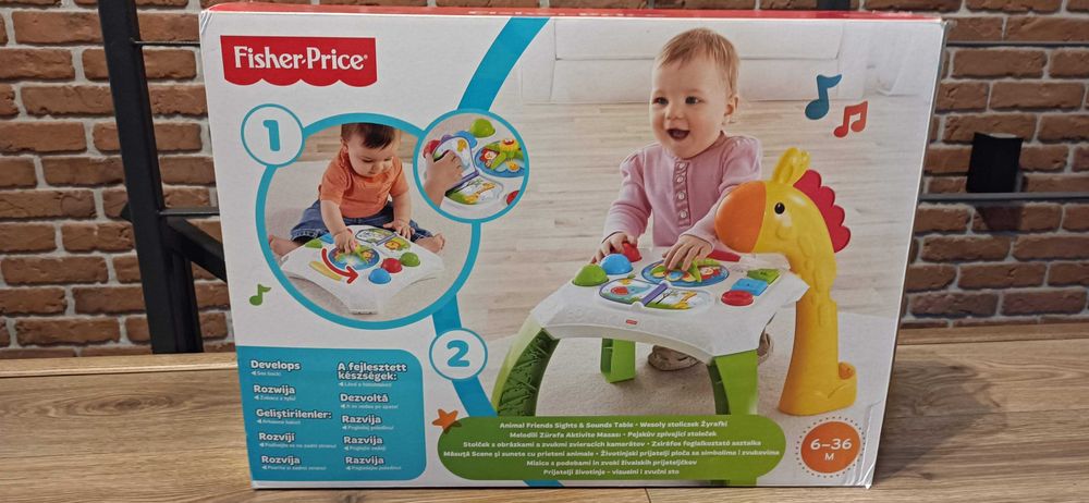 Fisher Price - interaktywny stolik zabawka
