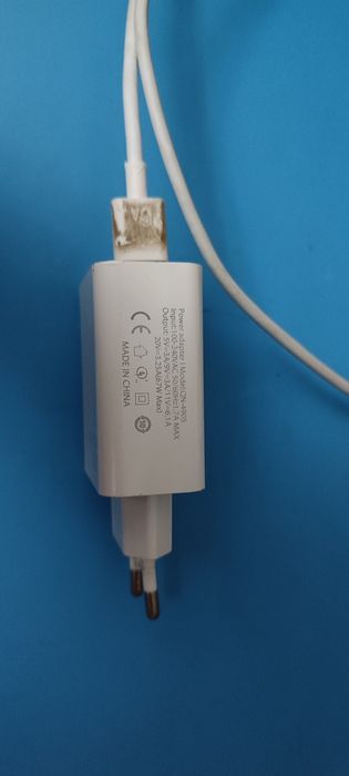 Неисправная работа Блок питания + кабель питания type c 67w