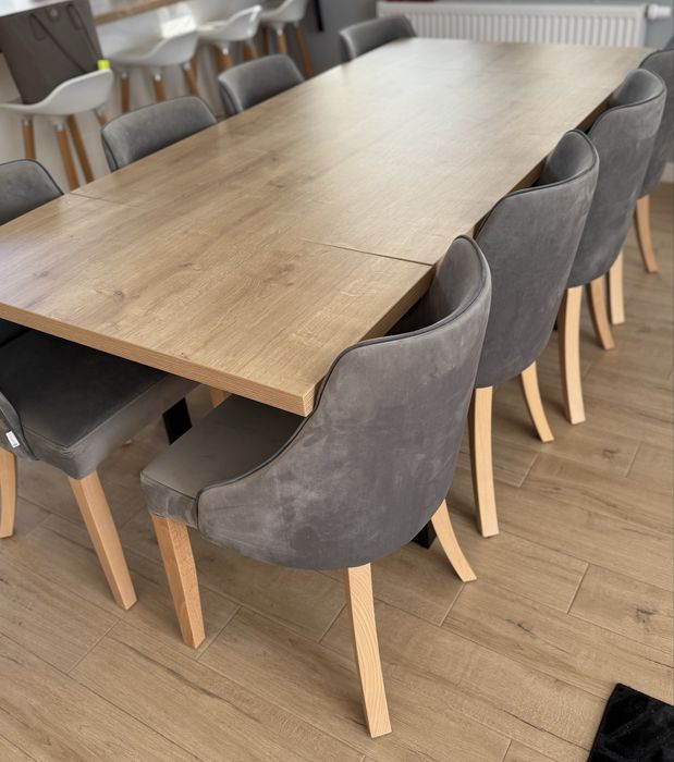 Stół loft loftowy 200X90 dąb Hamilton naturalny