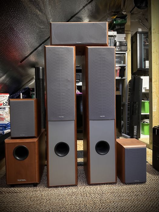 Zestaw głośników Tonsil 5.1 | Subwoofer 110W