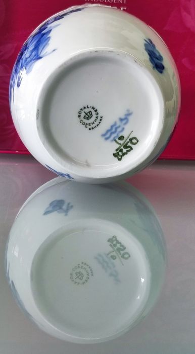 Royal Copenhagen Frasco de Compota  porcelana