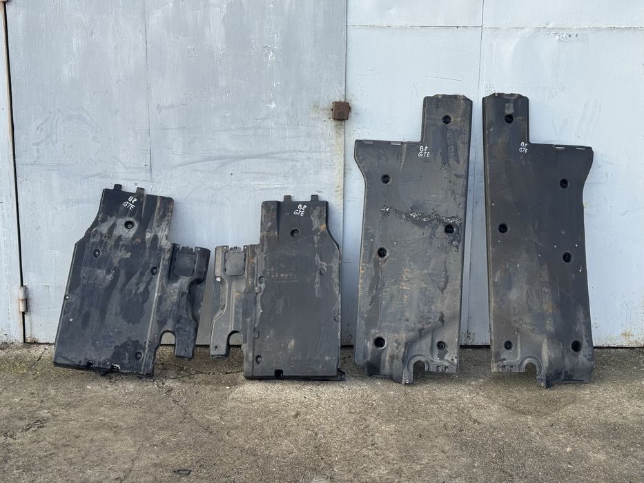 Захист дна батареі Passat b8 GTE пасат  гте гібрид