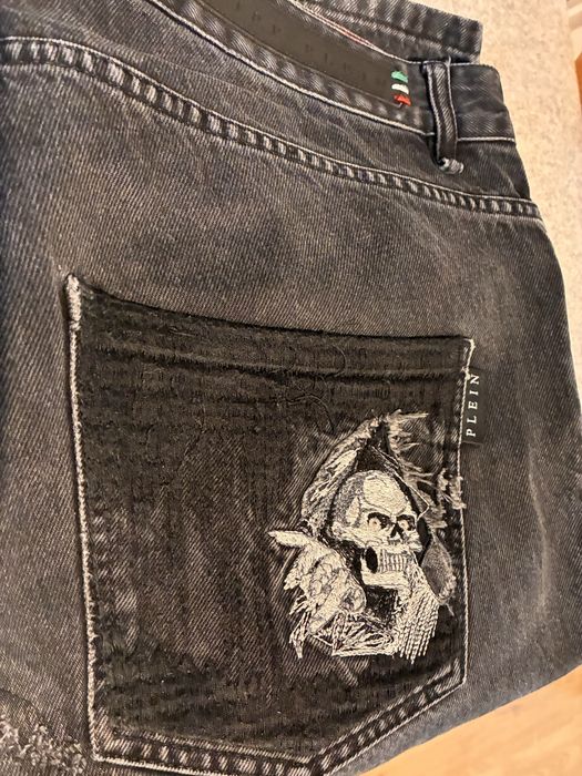 Oryginalne spodnie jeansowe PHILIPP PLEIN – rozmiar 36