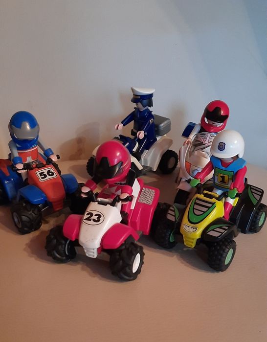 Playmobil  klocki auta quady