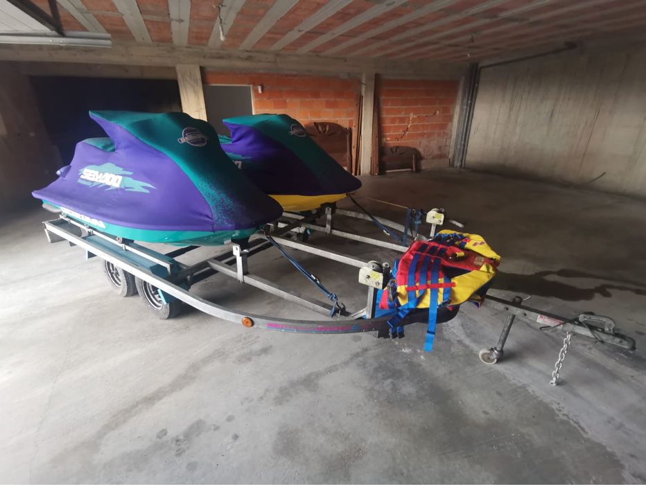 2 Motos de Água Sea Doo XP + Reboque Duplo T