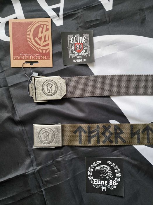 ДВА ПОЯСИ, ремінь Thor Steinar RUNE та NARVIK