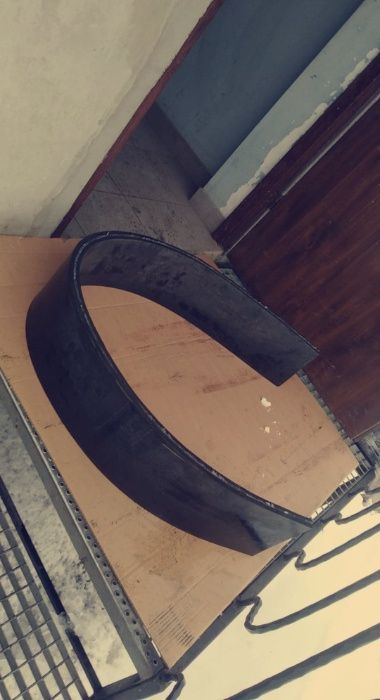 Lemiesz zgarniacz gumowy trudnościeralny 2,5m