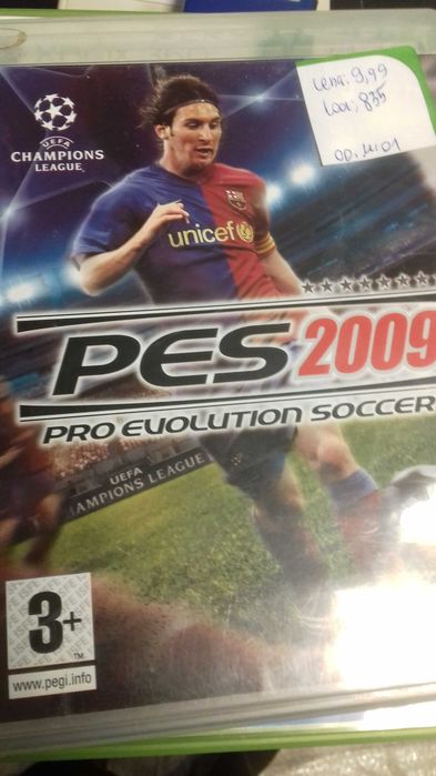 PES 2009 PS3, pro evolution soccer 2009 ps3, sklep tychy, WYMIANA