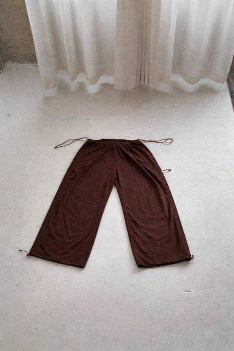 Женские штаны оверсайз трикотаж/Жіночі штани трикотажні модель 1844