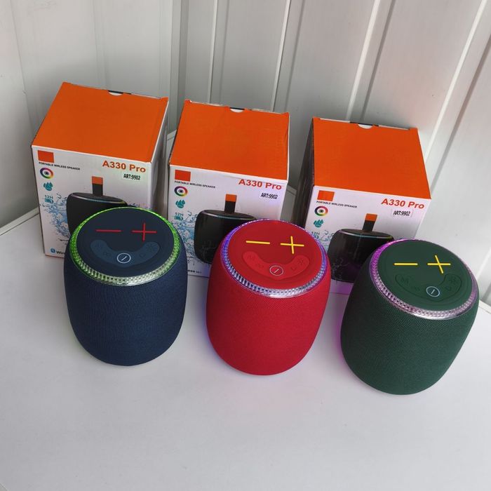 Блютуз колонка із потужним звучанням 15Вт та підсвічуванням