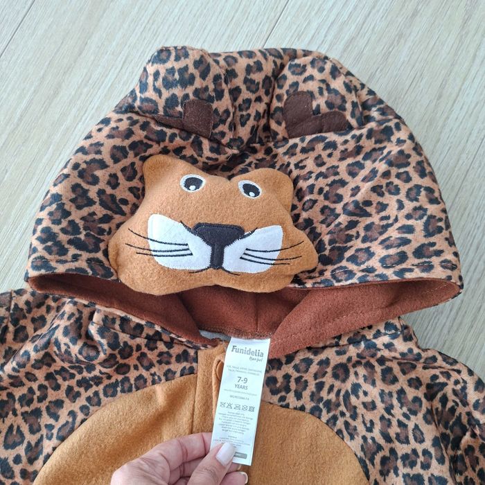 Fato Leopardo para criança. Tam. 7/9
