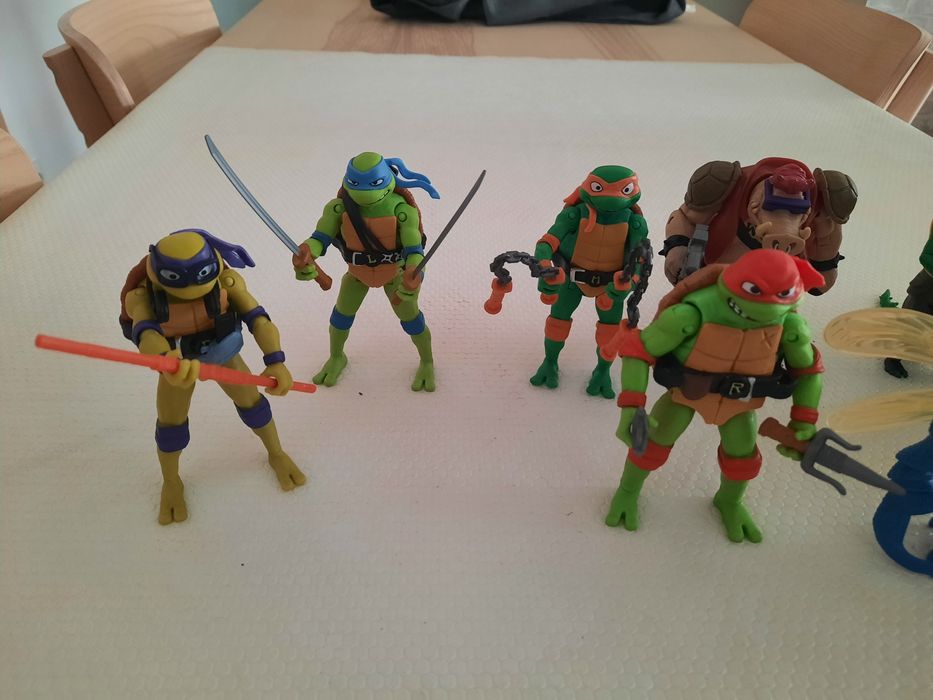 Coleção bonecos originais tartarugas ninja