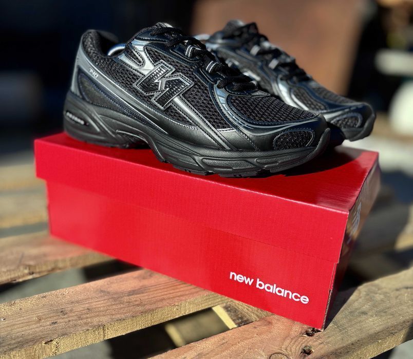 (2280) Кросівки у стилі New Balance 740 чорні (40-45) нб NB
