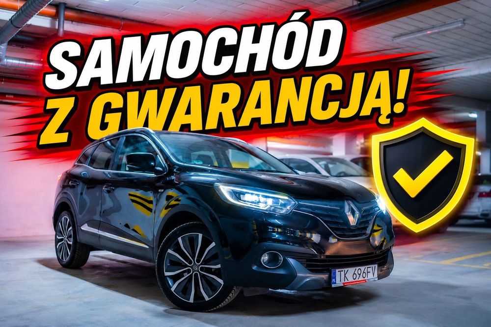 Renault Kadjar Pierwszy właściciel / Nowe opony / Udokumentowany przebieg / GWARANCJA