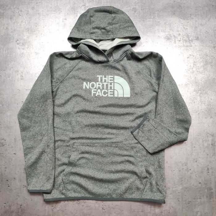 DAMSKA Bluza z Kapturem Hoodie Duże Logo TNF The North Face Thermal