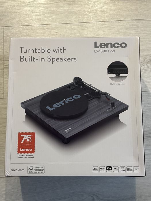 Gramofon LENCO LS-10BK (V2)
