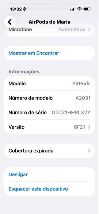 Aipods em otimo estado