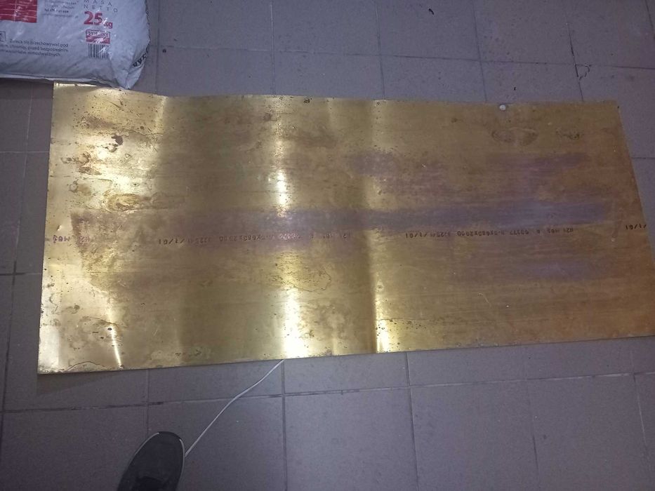 Blacha mosiężna 0.5mm