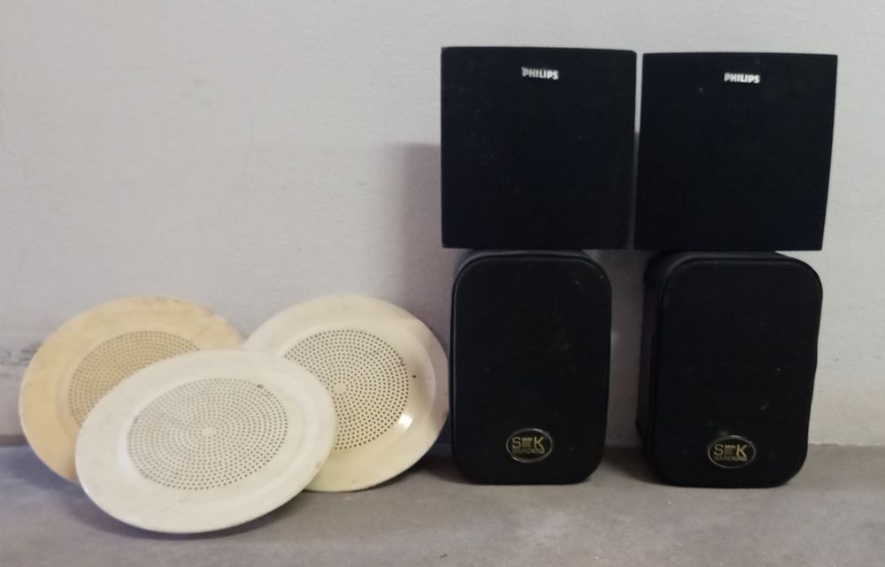 Conjunto de colunas de som