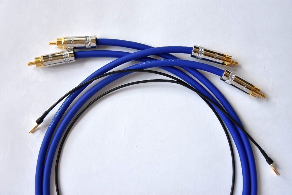 Komplet interkonekt gramofon GOTHAM 75/100/125 RCA Neutrik Amphenol