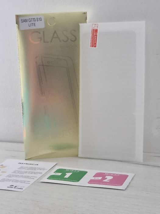 Hartowane szkło Gold do SAMSUNG GALAXY S10 LITE