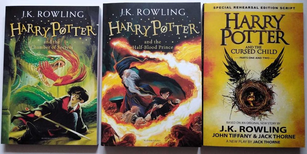 Роулинг Rowling Harry Potter Гарри Поттер на англ. мові НОВІ 3 книжки