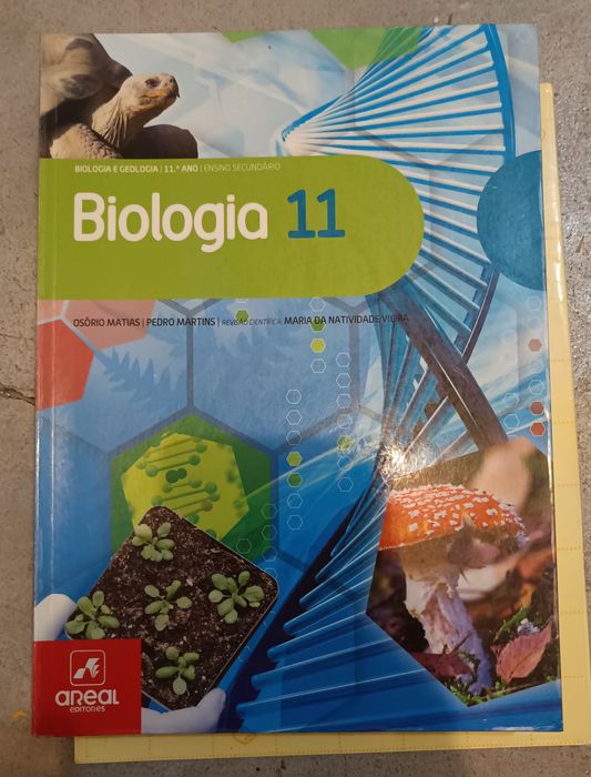 Manuais "Biologia 11" e "Geologia 11" e Caderno de atividades