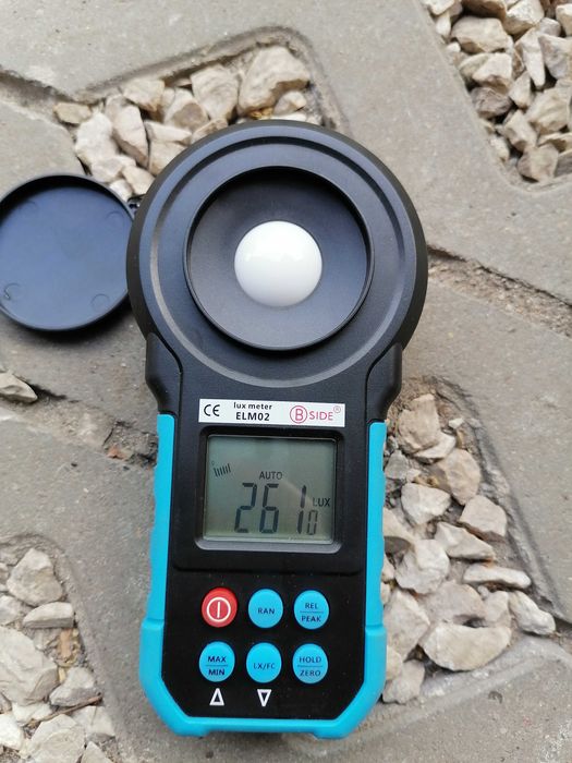 PEAKMETR PM6612L   200000 zlicza cyfrowy tester światła led Luxmetr