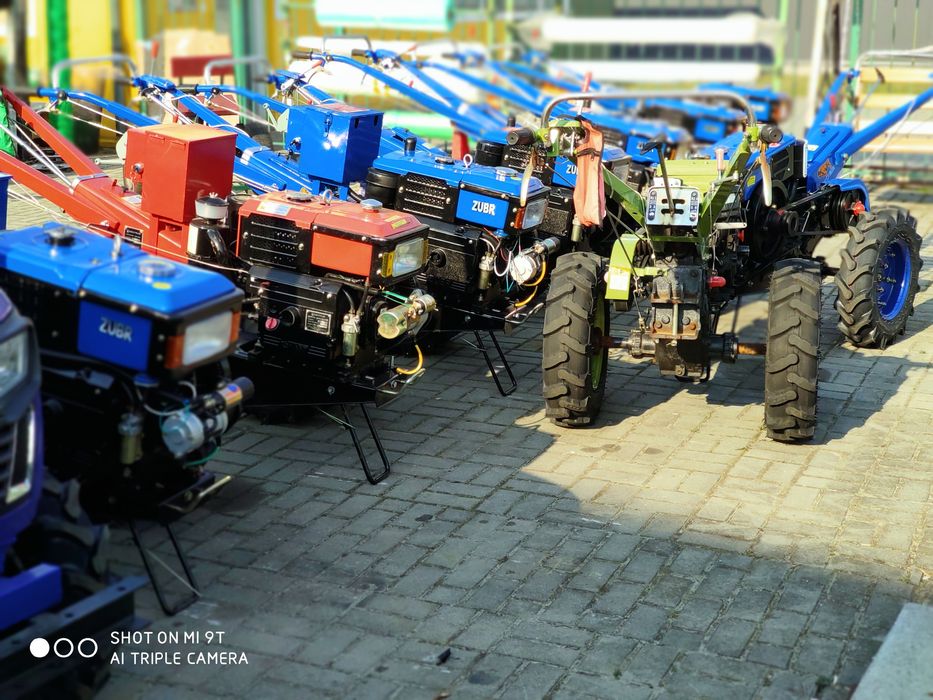 Мотоблок купити продати Зубр 8 к.с