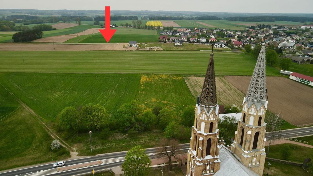 Działka budowlana, projekt domu w cenie.
