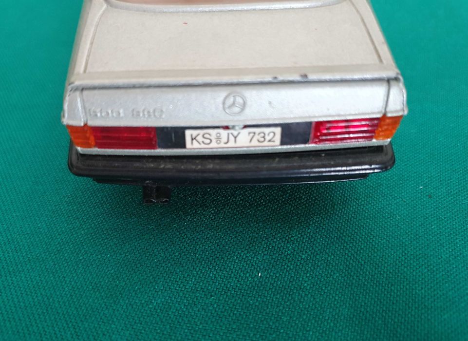 Mercedes 500 SEC, BURAGO, escala 1/26 - Anos 80 - Italy