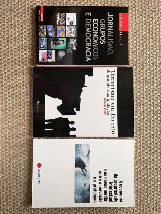 Livros Jornalismo/Comunicação