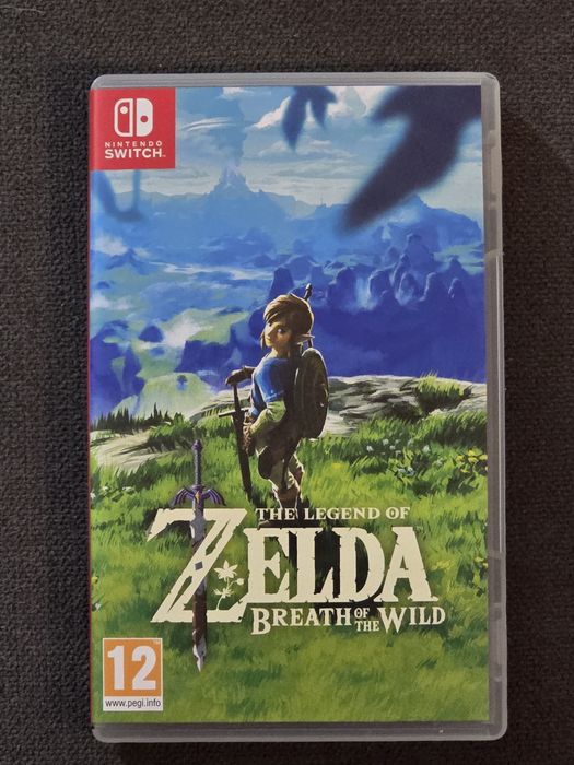 the legend of zelda breath of the wild - nintendo switch