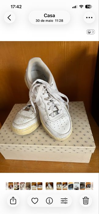 Lote de 6  pares de tenis