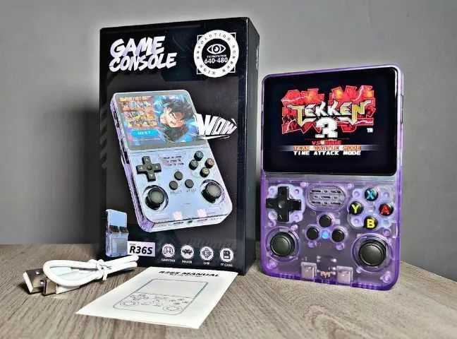 R36S Portable Console with Protective Case64751976540803120