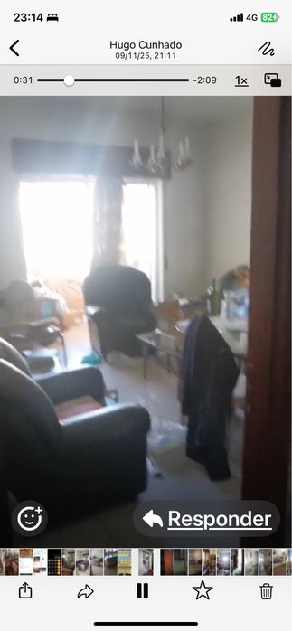 Dois sofas em pele bom estado