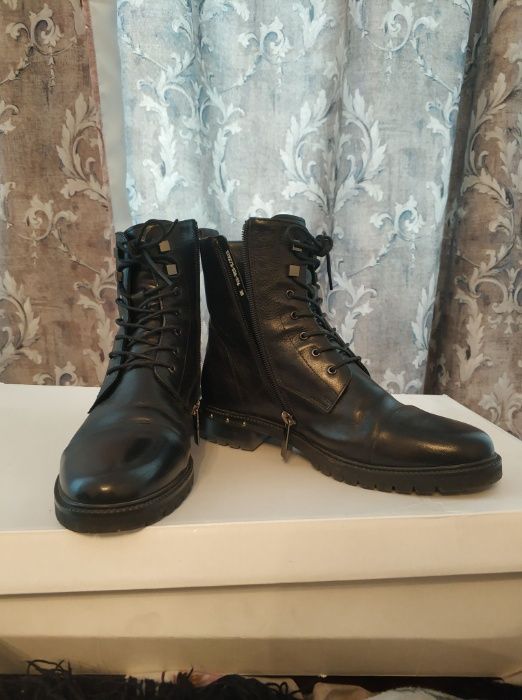 Ботинки 100 Кожа