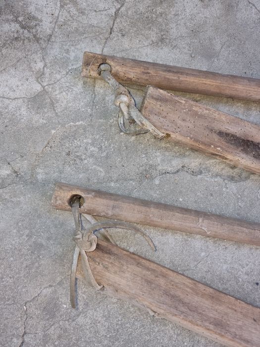 Moal antigo de malhar cereal feijao etc