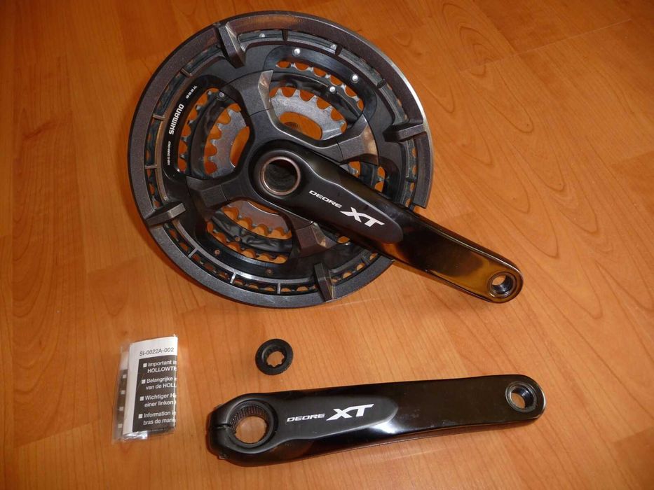 Шатуны Shimano FC-T8000 Deore XT 3x10s 3 48-36-26T 175 мм как