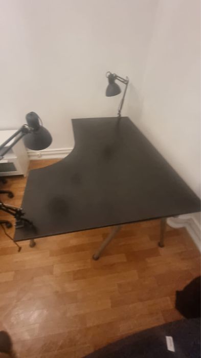 Mesa de canto elevável estirador ikea