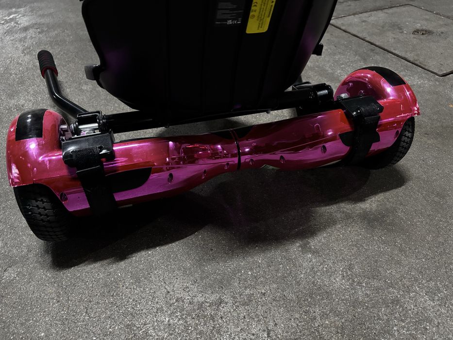 Hoverboard com leds nas rodas