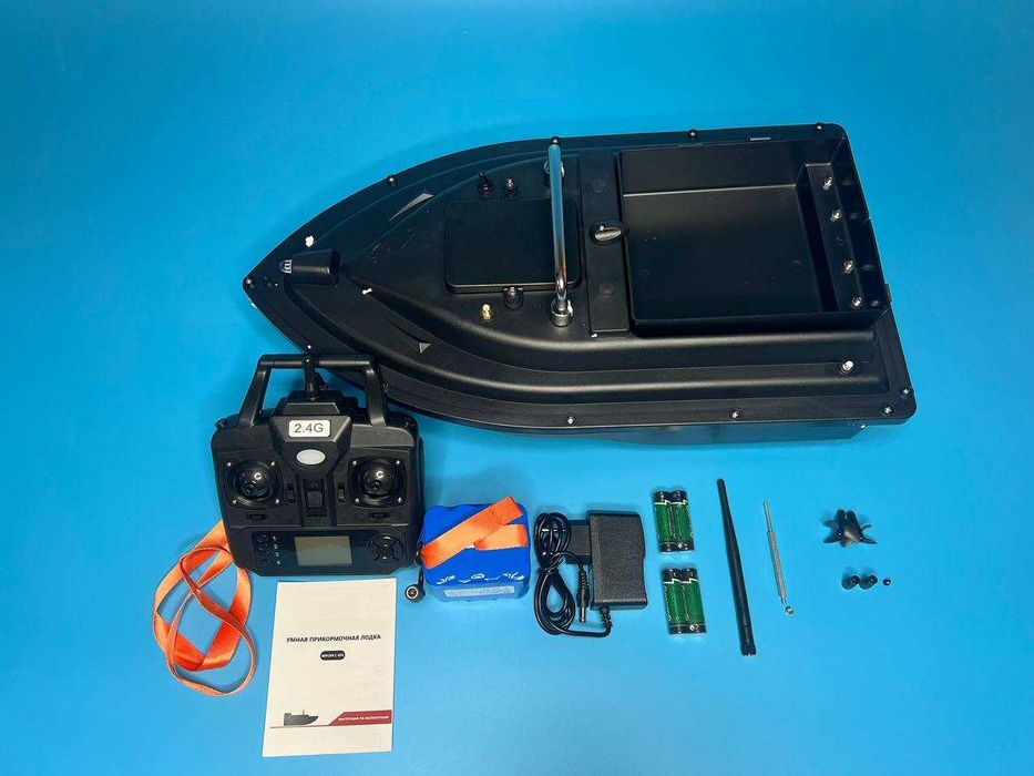 Flytec D16B GPS 16 точок 24000mAh кораблик для риболовлі короповий