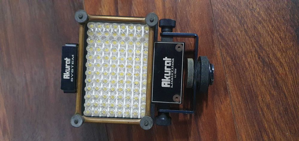 Lampa DSLR led Akurat Lighting, kamerowa, do aparatu, kamery