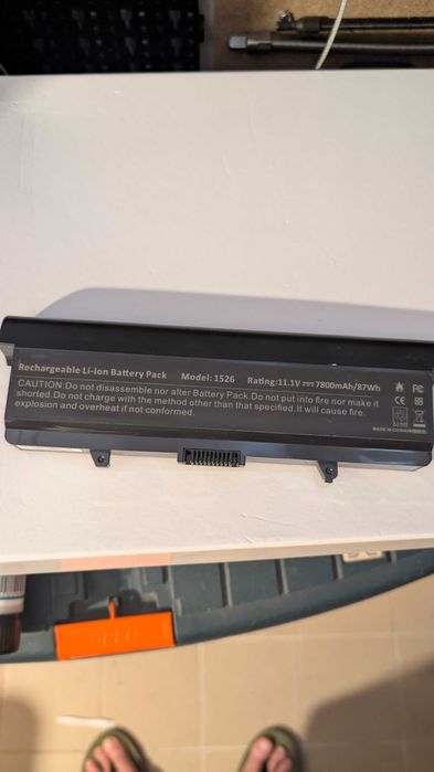 carregador e bateria para Notebook DELL 1525