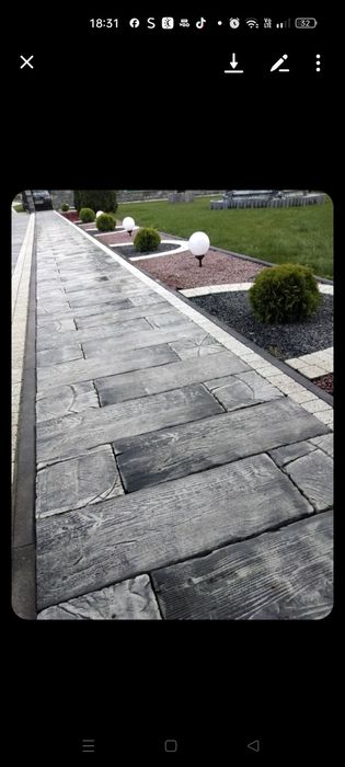 Deska betonowa tarasowa