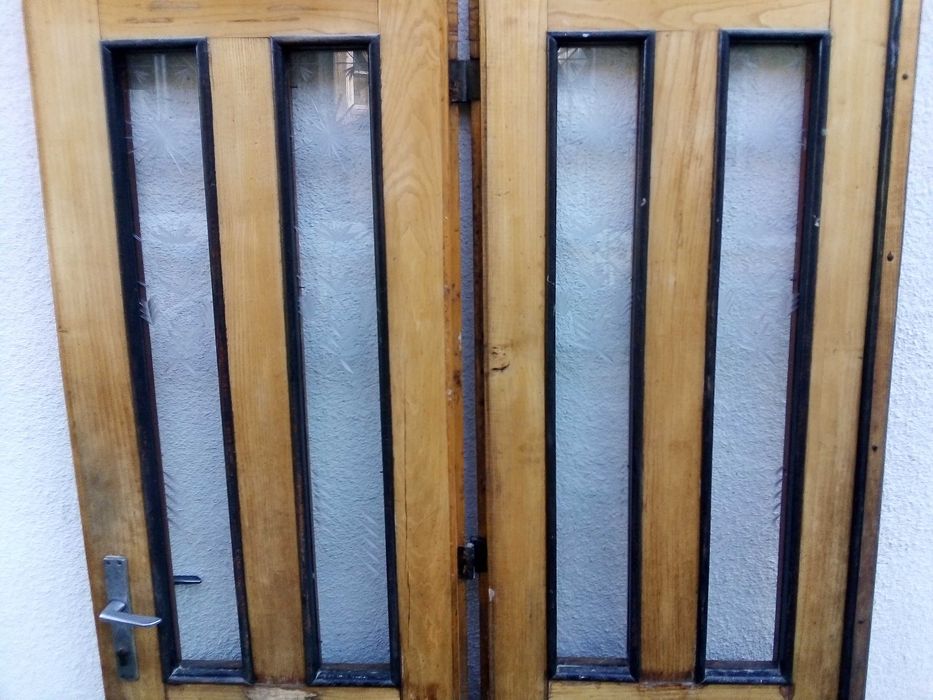 Drzwi wejściowe dwuskrzydłowe