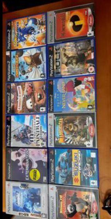 PS2  PlayStation 2 com cartão jogos comando