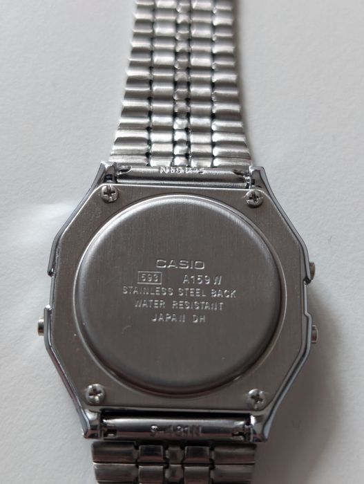 Nowy zegarek Casio A159 klasyk lat '80 import z Japonii